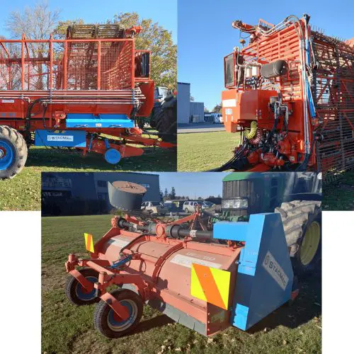 Stacmec Loader Wagon, Defoliator & Fodder Beet Digger