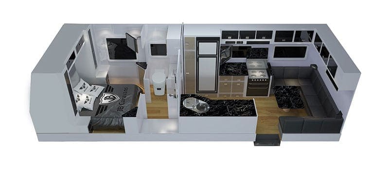 jb-caravans-interior-dirt-roader-xtreme-23-6 jb-caravans-interior-dirt-roader-xtreme-23-6