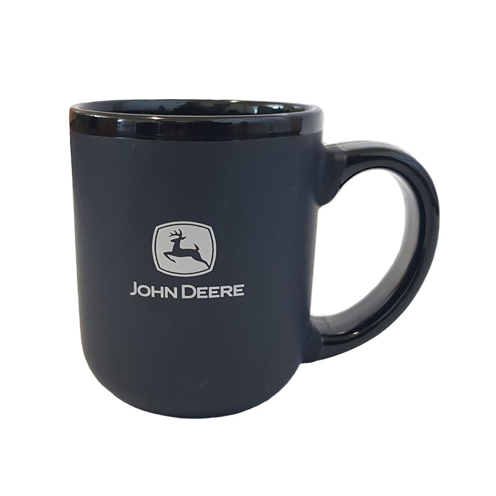 John Deere Black Coffe Mug - Drummond & Etheridge
