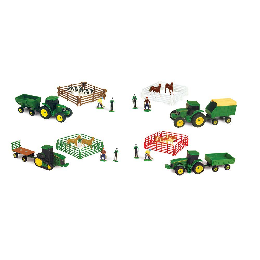 John Deere 10 Piece Mini Farm Set