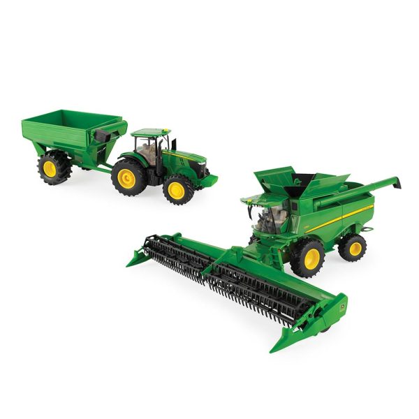 47358-john-deere-132-combine-harvesting-set