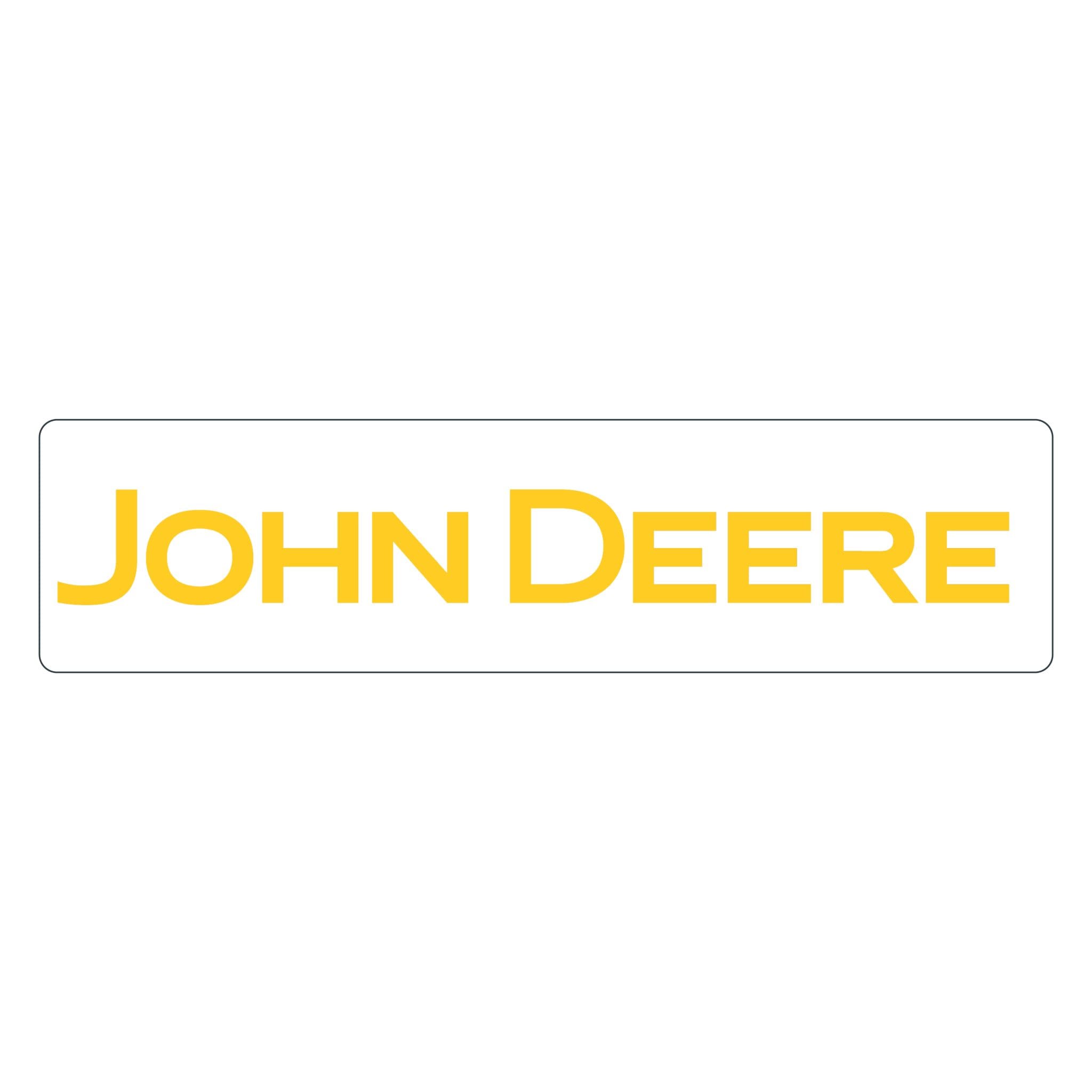 John Deere 360 x 40mm Label - Home - Drummond &amp; Etheridge